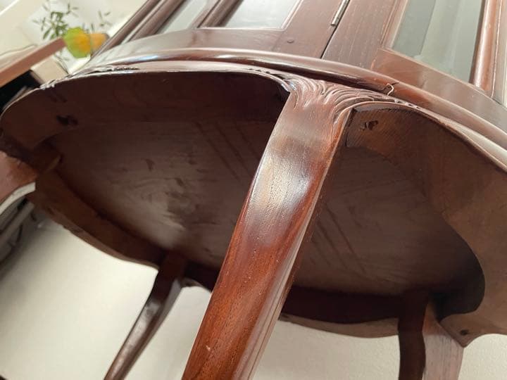 猫脚♪気品を感じるトレイ付きナイトキャビネット ヴィンテージ