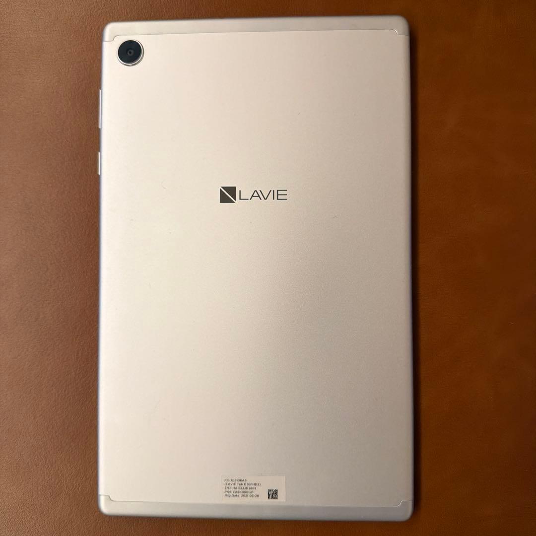 LAVIE Tab シルバー　本体　充電器付き