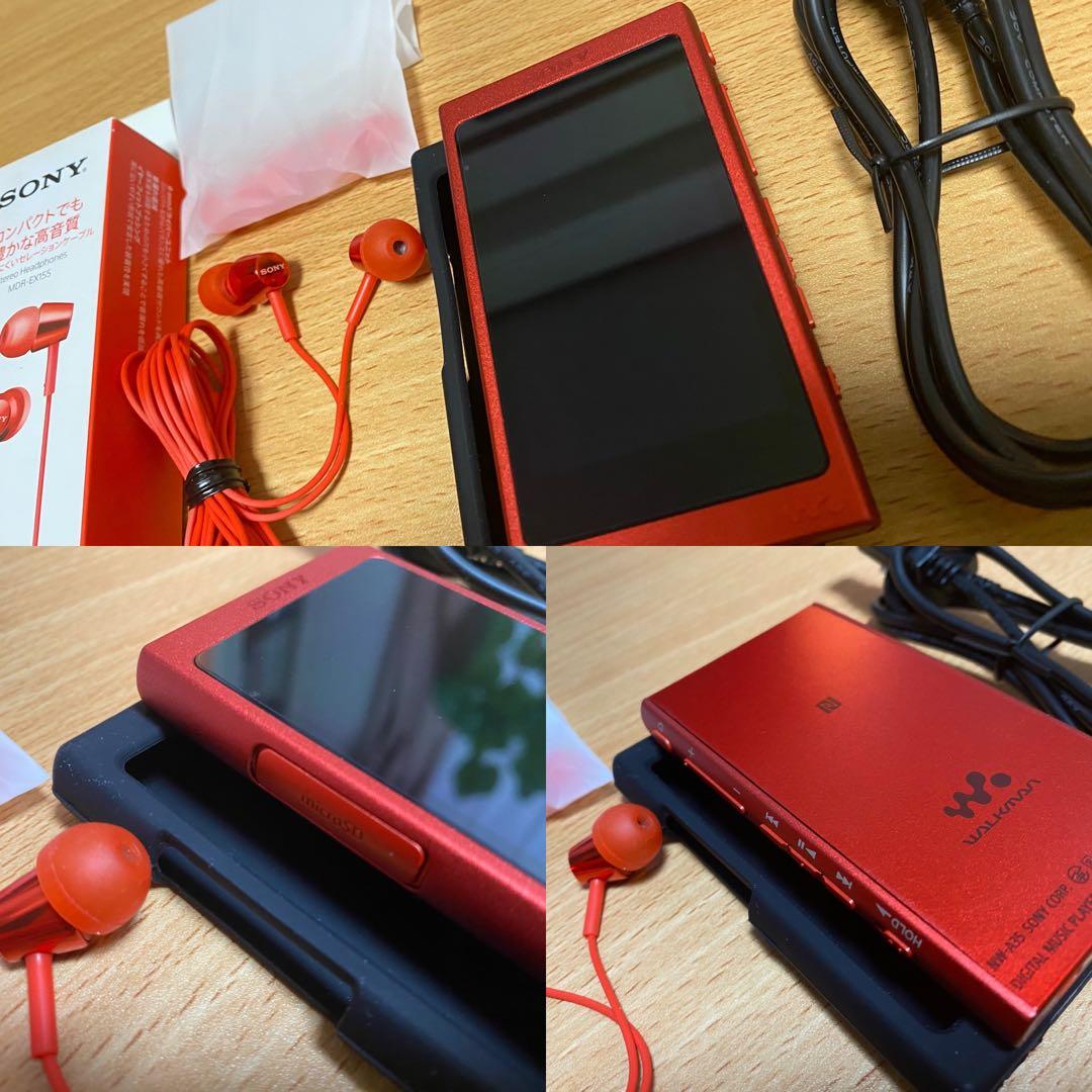 ★SONY WALKMAN NW-A35 16GB RED アクセサリーセット