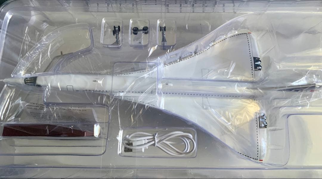 エールフランス　コンコルド ダイキャストレジン モデル　50cm 1/125