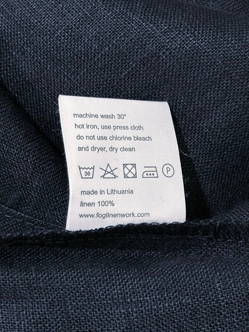 フォグリネンワーク リネンスクエアエプロン fog linen work
