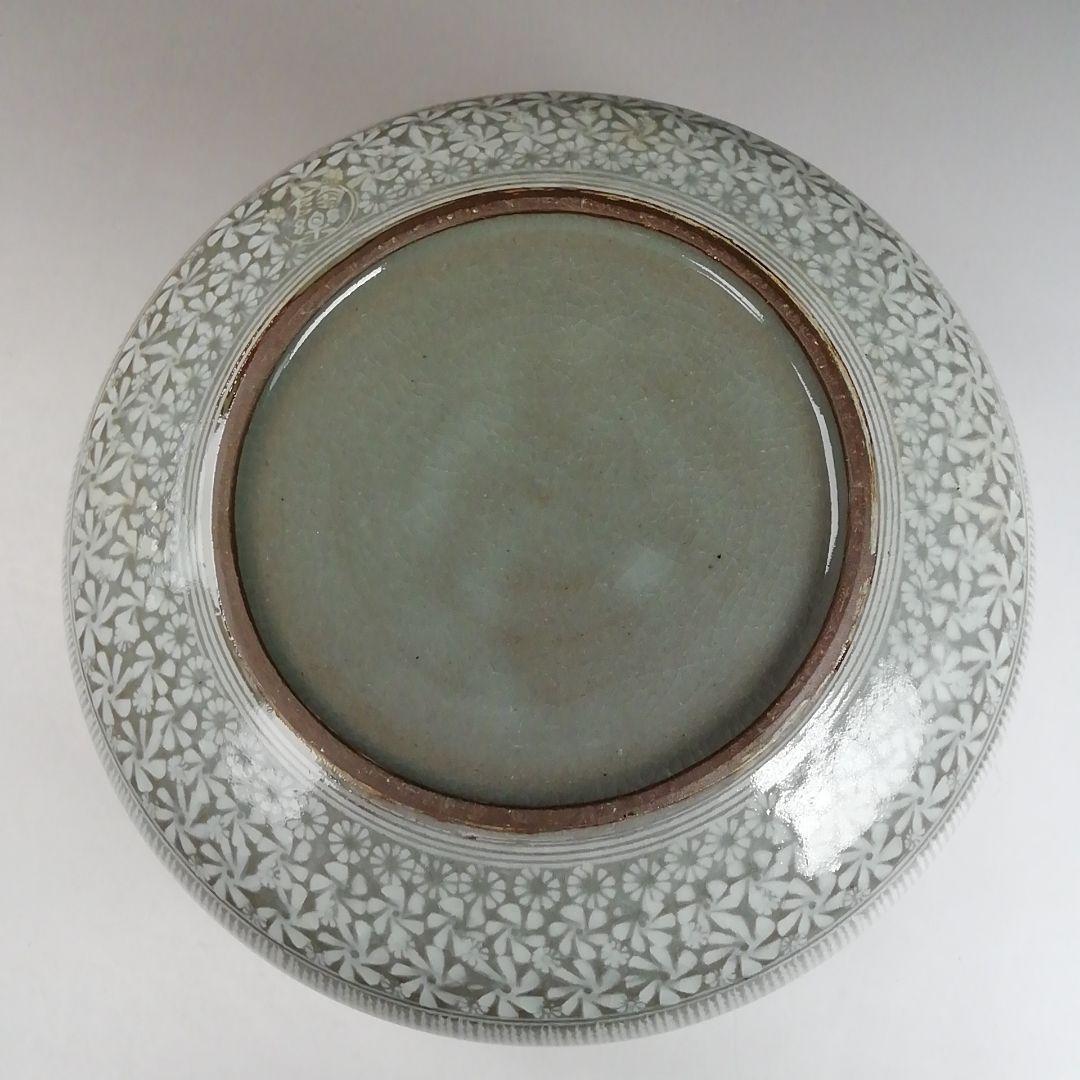 Ｗ３５７　喰籠　『三島　喰籠』『陶楽 造』　共箱　菓子器　茶道具