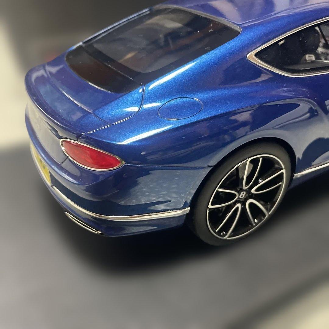 1/18 TOPSPEED コンチネンタルＧＴ　SEQUIN BLUE リペア有