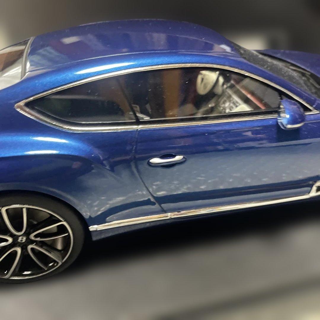 1/18 TOPSPEED コンチネンタルＧＴ　SEQUIN BLUE リペア有