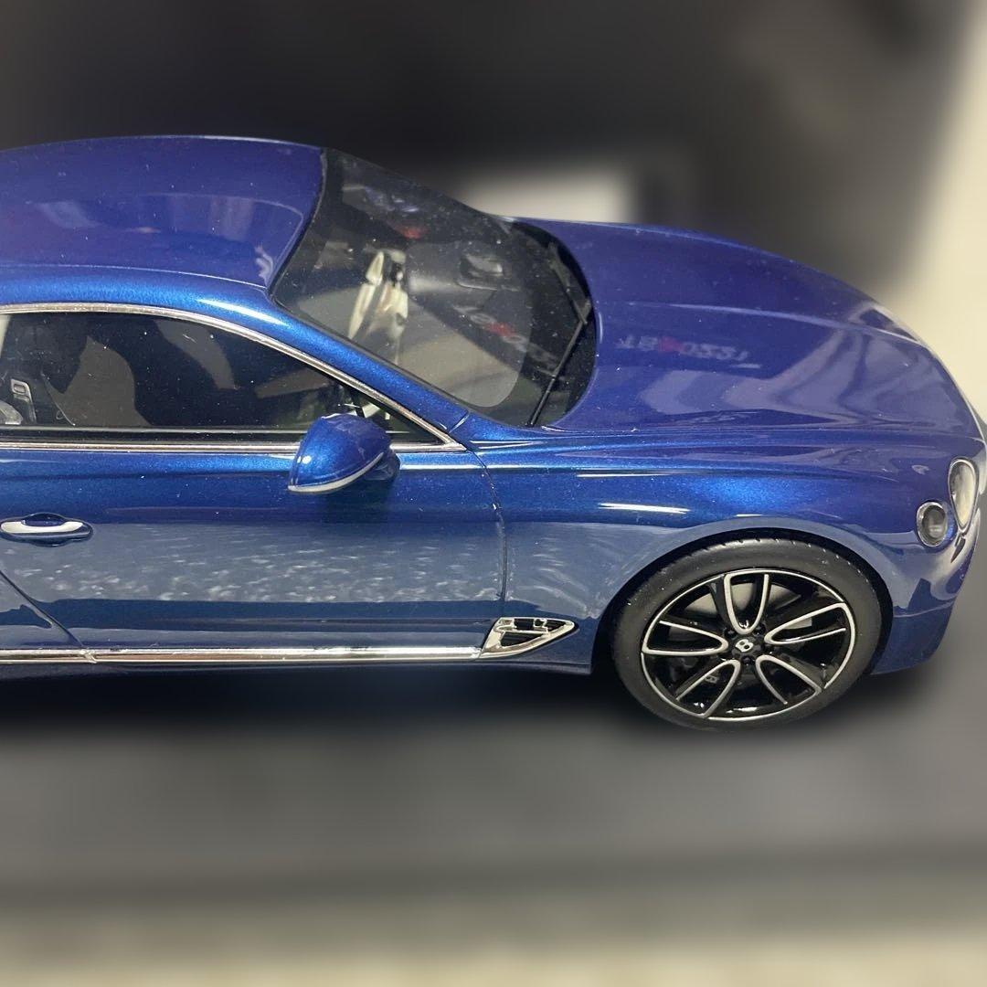 1/18 TOPSPEED コンチネンタルＧＴ　SEQUIN BLUE リペア有