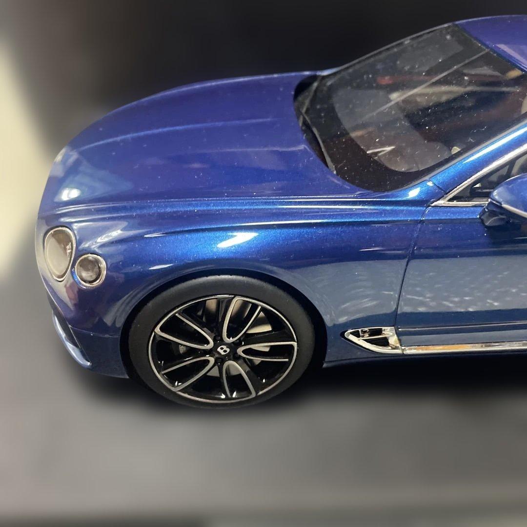 1/18 TOPSPEED コンチネンタルＧＴ　SEQUIN BLUE リペア有