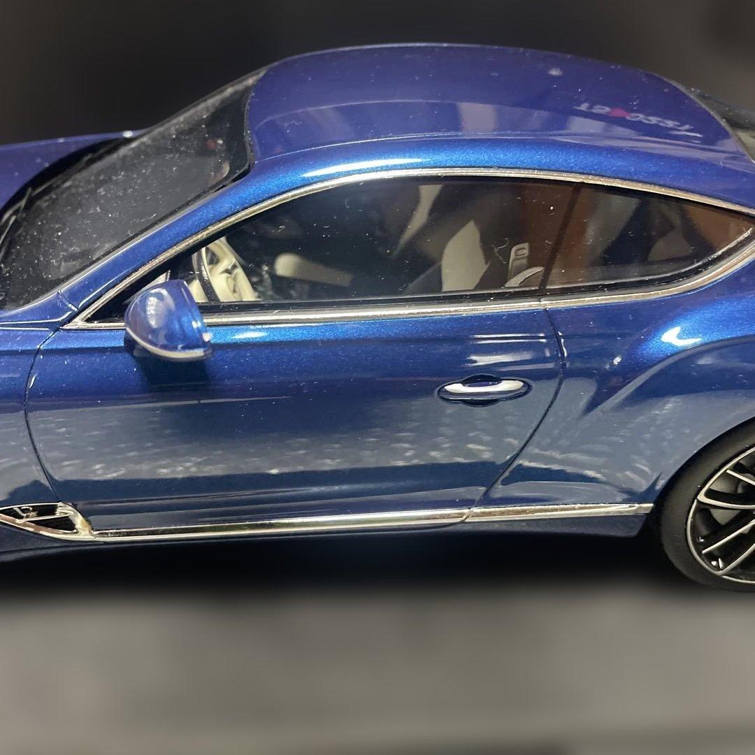 1/18 TOPSPEED コンチネンタルＧＴ　SEQUIN BLUE リペア有