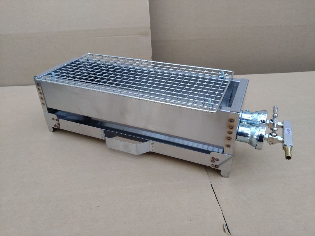 焼鳥機 網焼き 磯料理 ガス厨房機器海鮮魚介類 海の家 イベント やきとり 新品