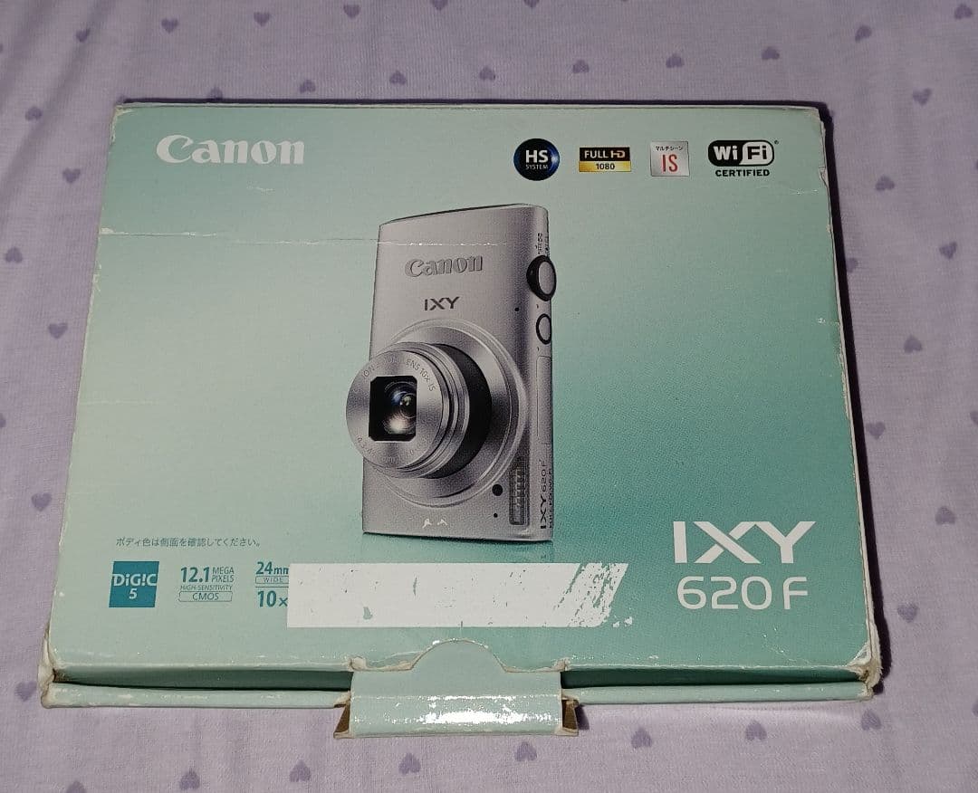 Canon　デジタルカメラ　ixy 620f シルバー