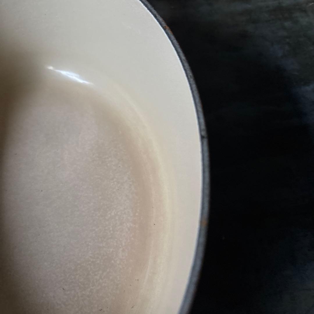 ル・クルーゼ　ココット・オーバル　オレンジ27cm 中古