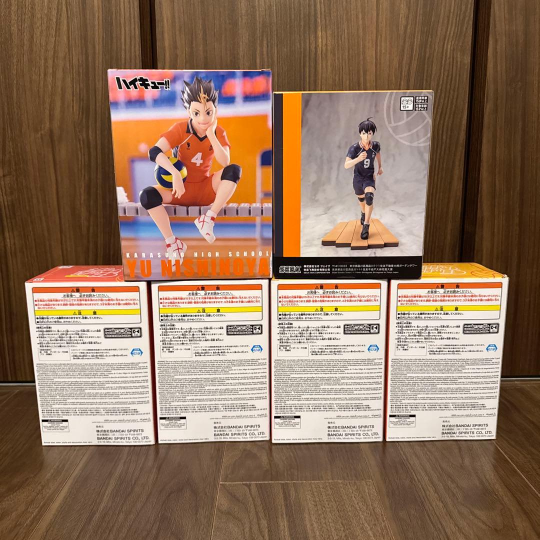 ハイキュー！！フィギュア6体セットまとめ売り フラッフィーパフィ/ぬーすと他