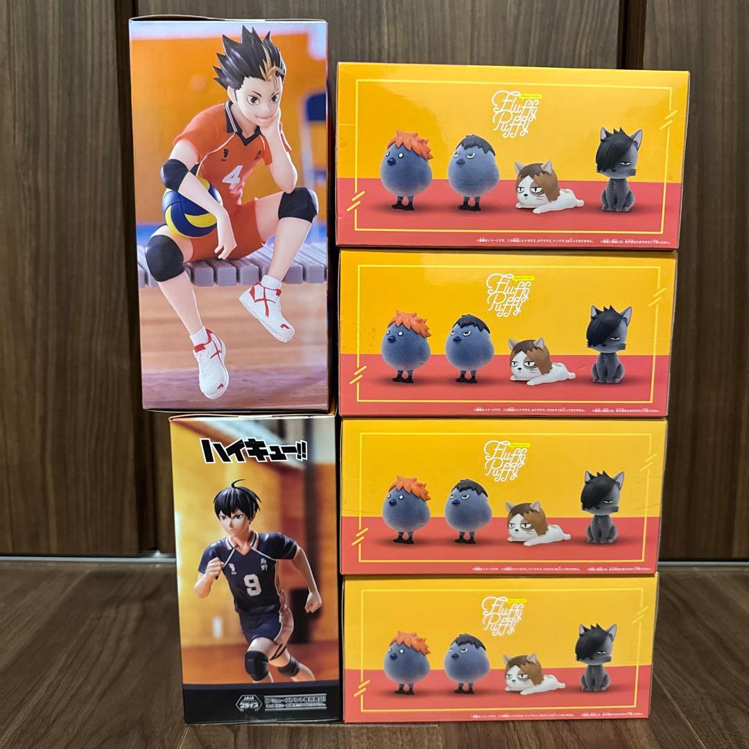 ハイキュー！！フィギュア6体セットまとめ売り フラッフィーパフィ/ぬーすと他