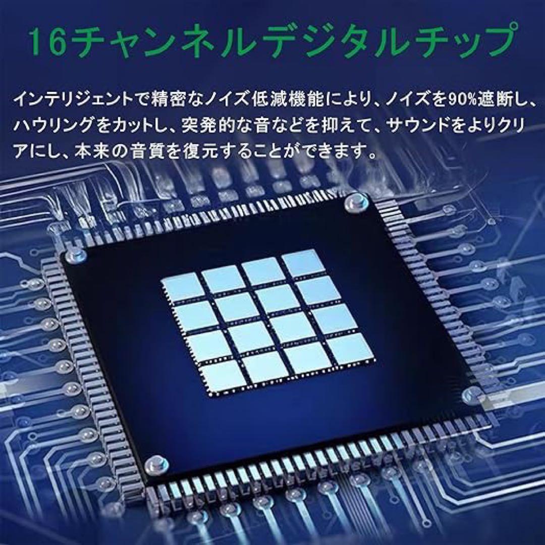 集音器 骨伝導 しゅうおんき USB充電式 15段階音量調節 軽量ノイズ低減