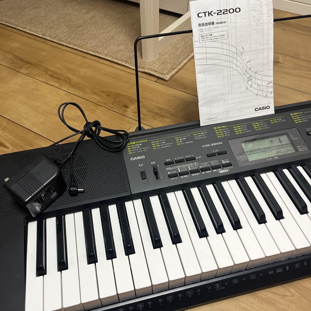 CASIO CTK-2200 キーボード 61鍵