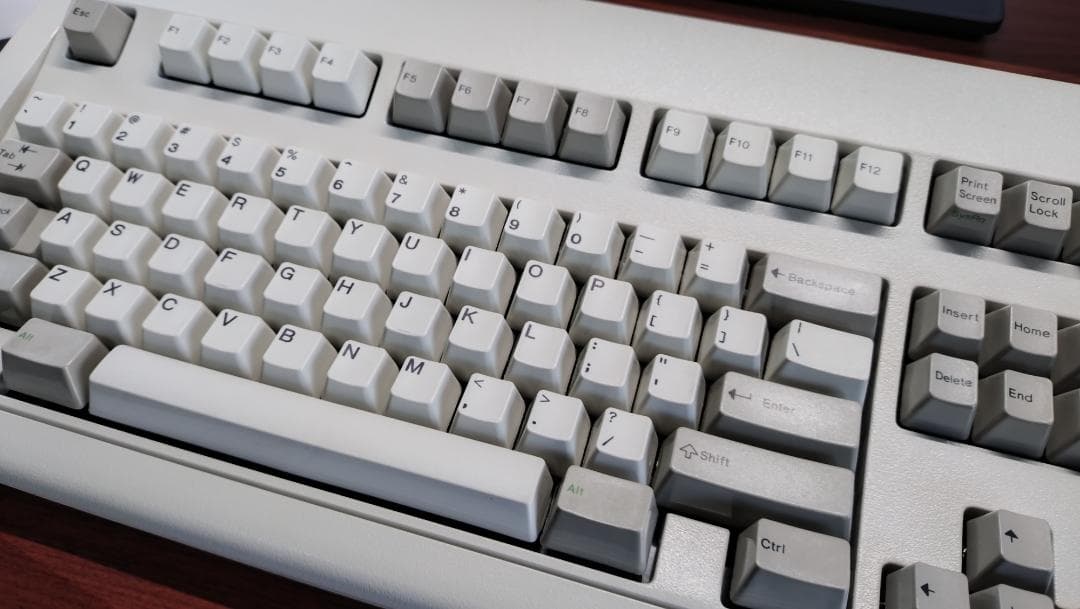 IBM Model M 1390131 角ロゴ動作確認済（1986-Aug-6）