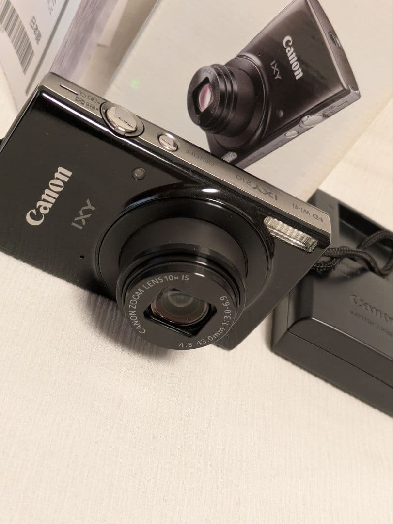 Canon IXY 210 コンパクトデジタルカメラ　WIFI対応　ブラック