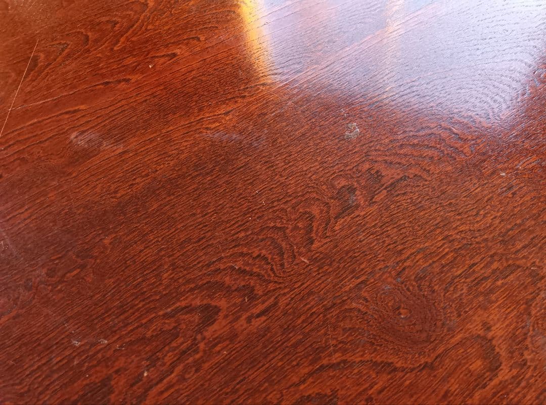 木製ちゃぶ台　折りたたみ　円卓　丸テーブル　座卓　昭和レトロ　古民家家具