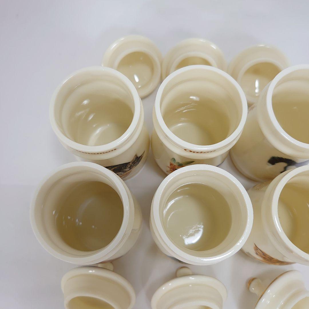 ダンバリーミント社 レズリー・アン・アイボリー スパイスジャー 6個セット②