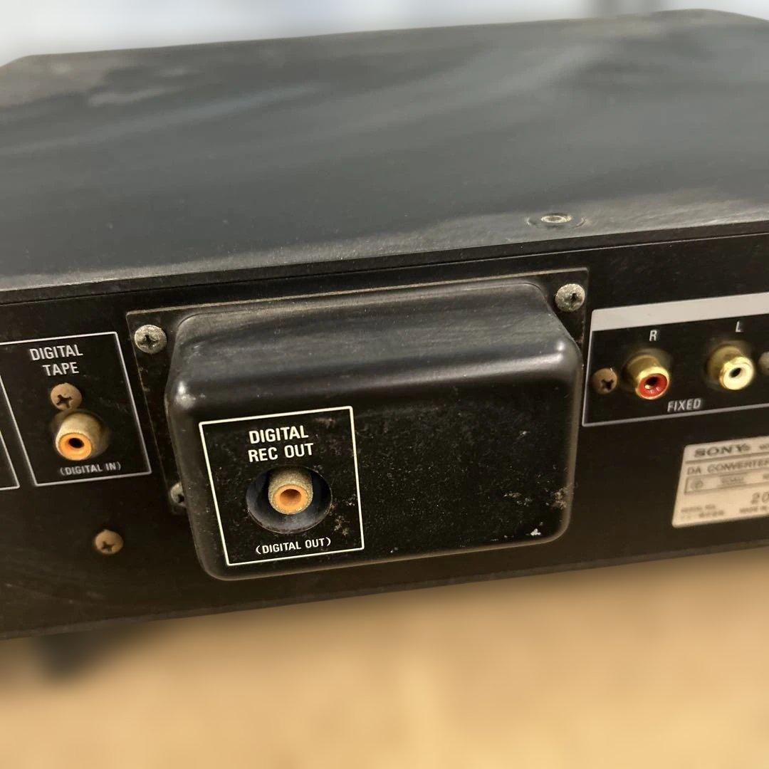SONY DAS-703ES DAコンバーター　現状品通電済　動作未確認