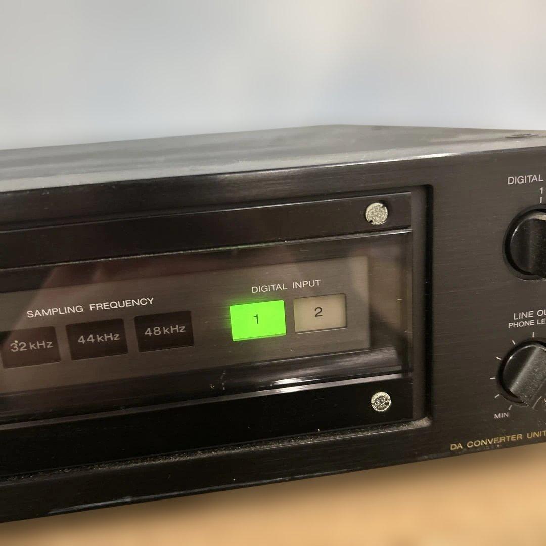SONY DAS-703ES DAコンバーター　現状品通電済　動作未確認