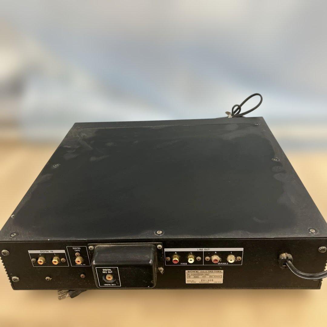 SONY DAS-703ES DAコンバーター　現状品通電済　動作未確認