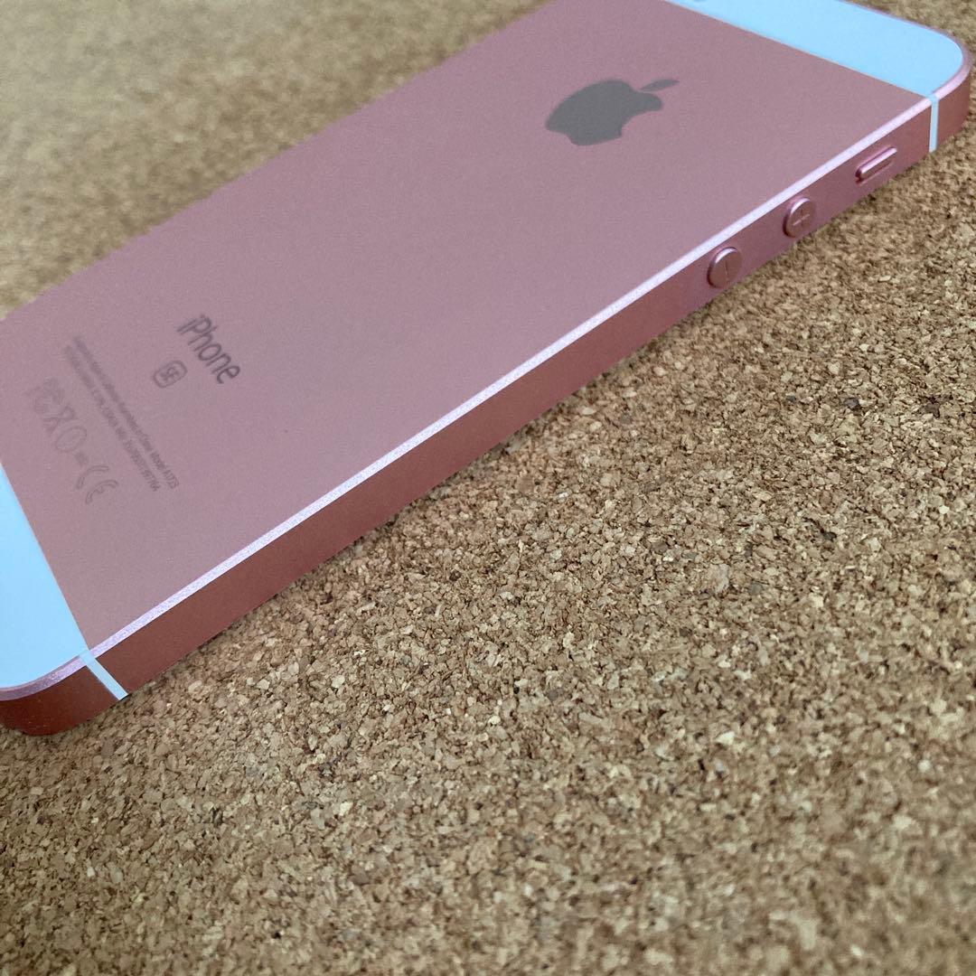 909 電池良好☆比較的美品☆iPhoneSE 16GB SIMフリー☆