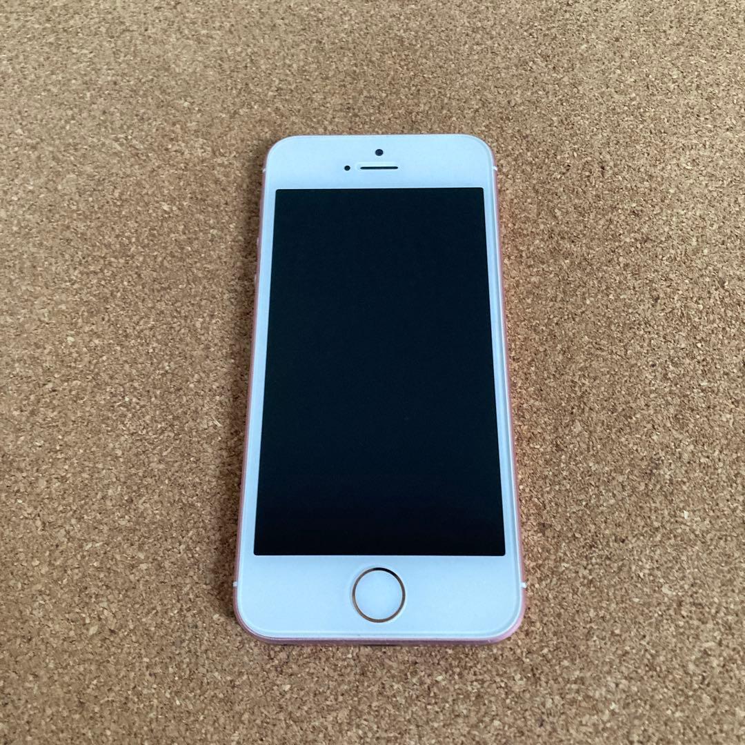 909 電池良好☆比較的美品☆iPhoneSE 16GB SIMフリー☆