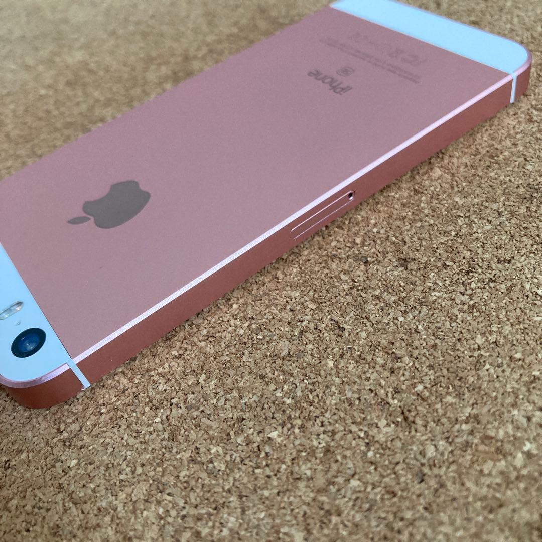 909 電池良好☆比較的美品☆iPhoneSE 16GB SIMフリー☆