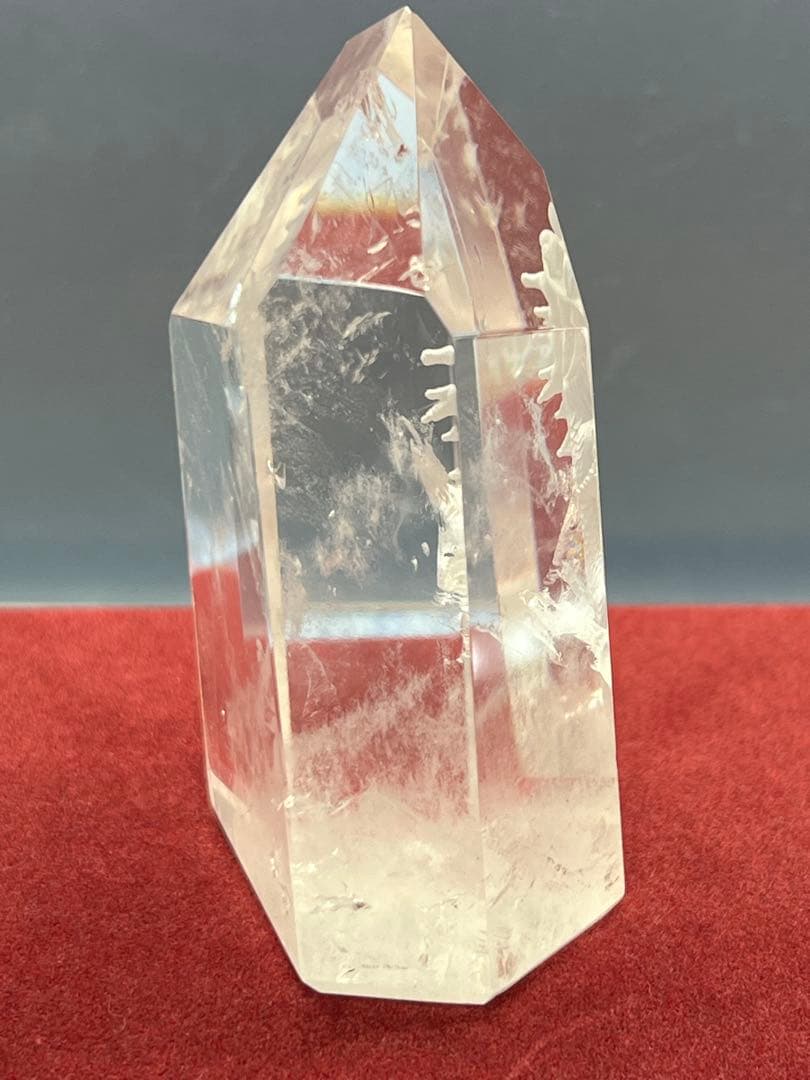 水晶 昇龍彫刻