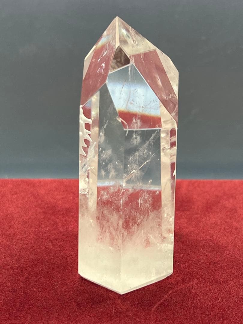 水晶 昇龍彫刻