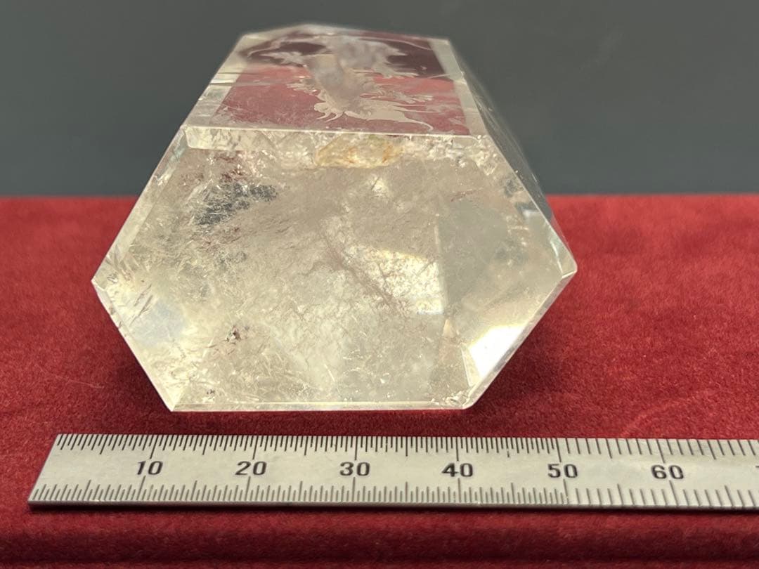 水晶 昇龍彫刻
