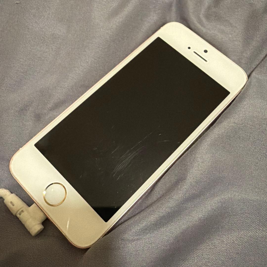 iPhone SE ローズゴールド 32GB 本体　1-42