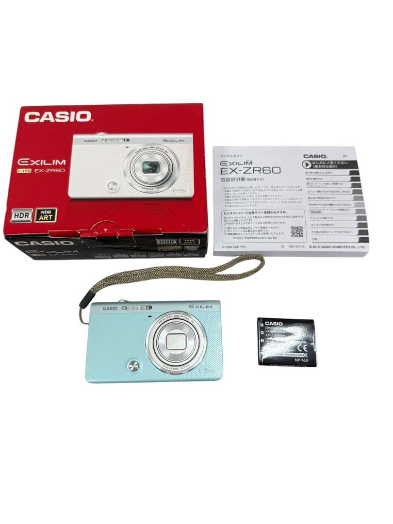 美品 CASIO EXILIM EX-ZR60 カシオ コンパクトデジタルカメラ