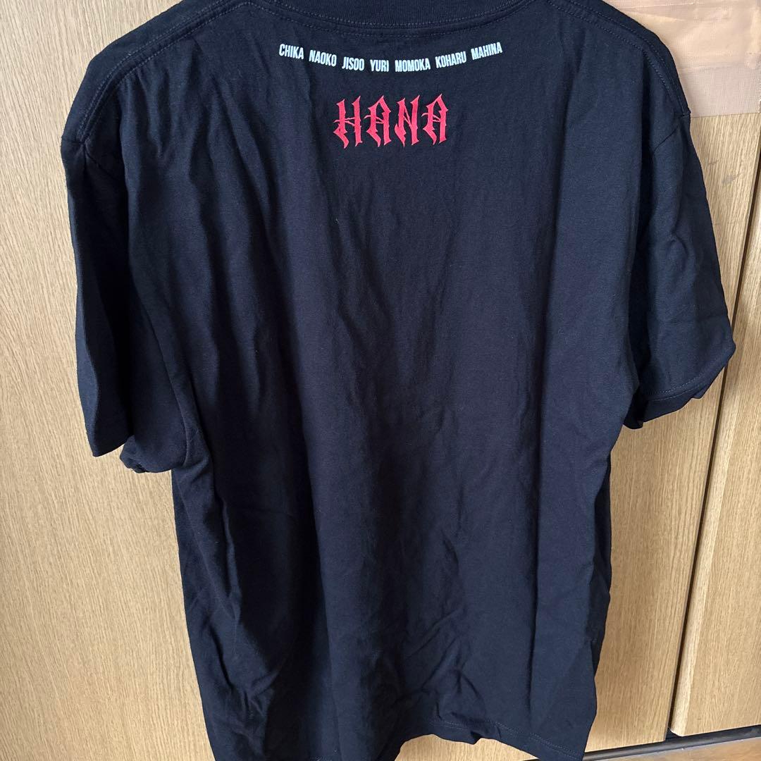 HANA ロゴTシャツ　Lサイズ