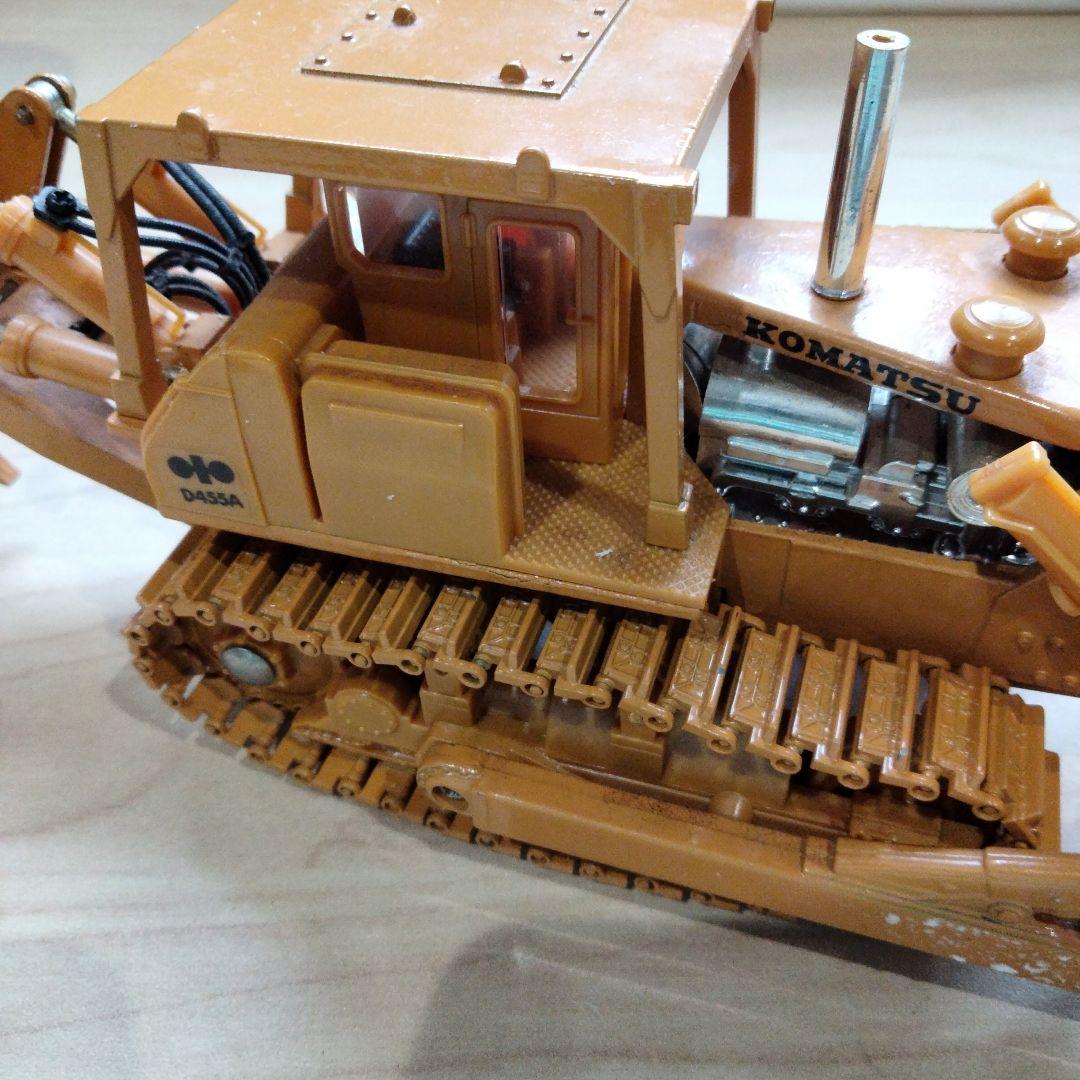 9 当時物　ダイヤペット　コマツブルドーザー　D455A　ヨネザワ
