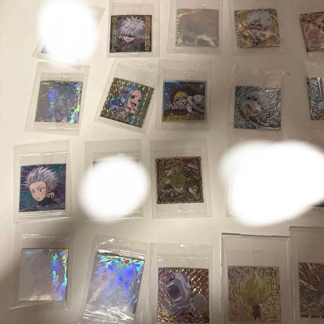 ウエハースシールまとめ売り ワンピース ドラゴンボール 呪術廻戦