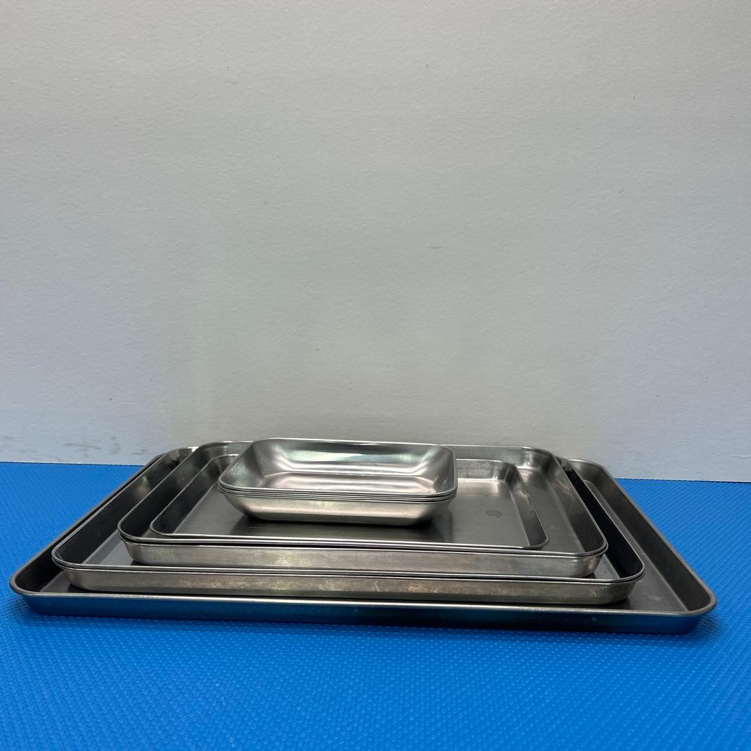 調理用バット　トレー　水切り盆　21点セット　ステンレス　業務用