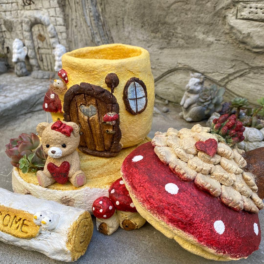 モルタル造形　モルタルデコ　モルタルハウス　　香取線香皿