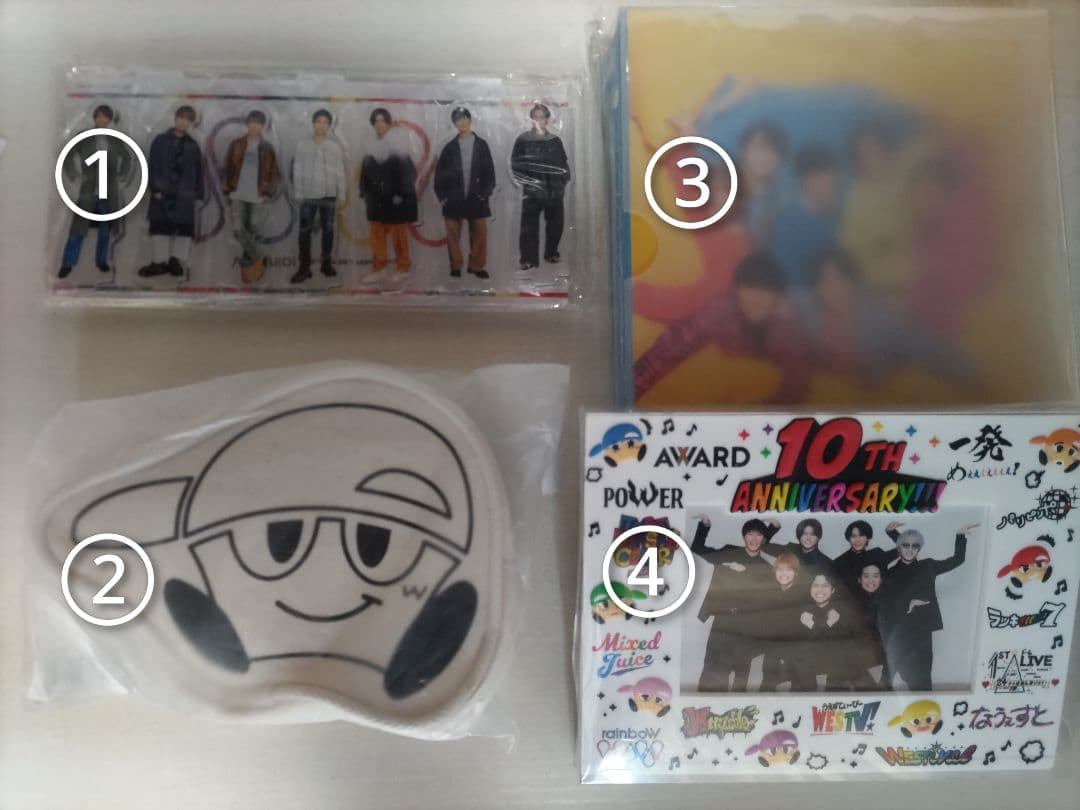 WEST.　フィギュア　7体　おまけ