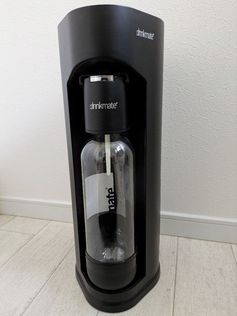 drinkmate 炭酸水メーカー 142Lシリンダー付き ブラック（美品）