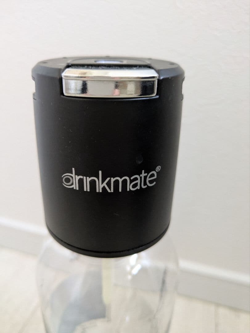 drinkmate 炭酸水メーカー 142Lシリンダー付き ブラック（美品）