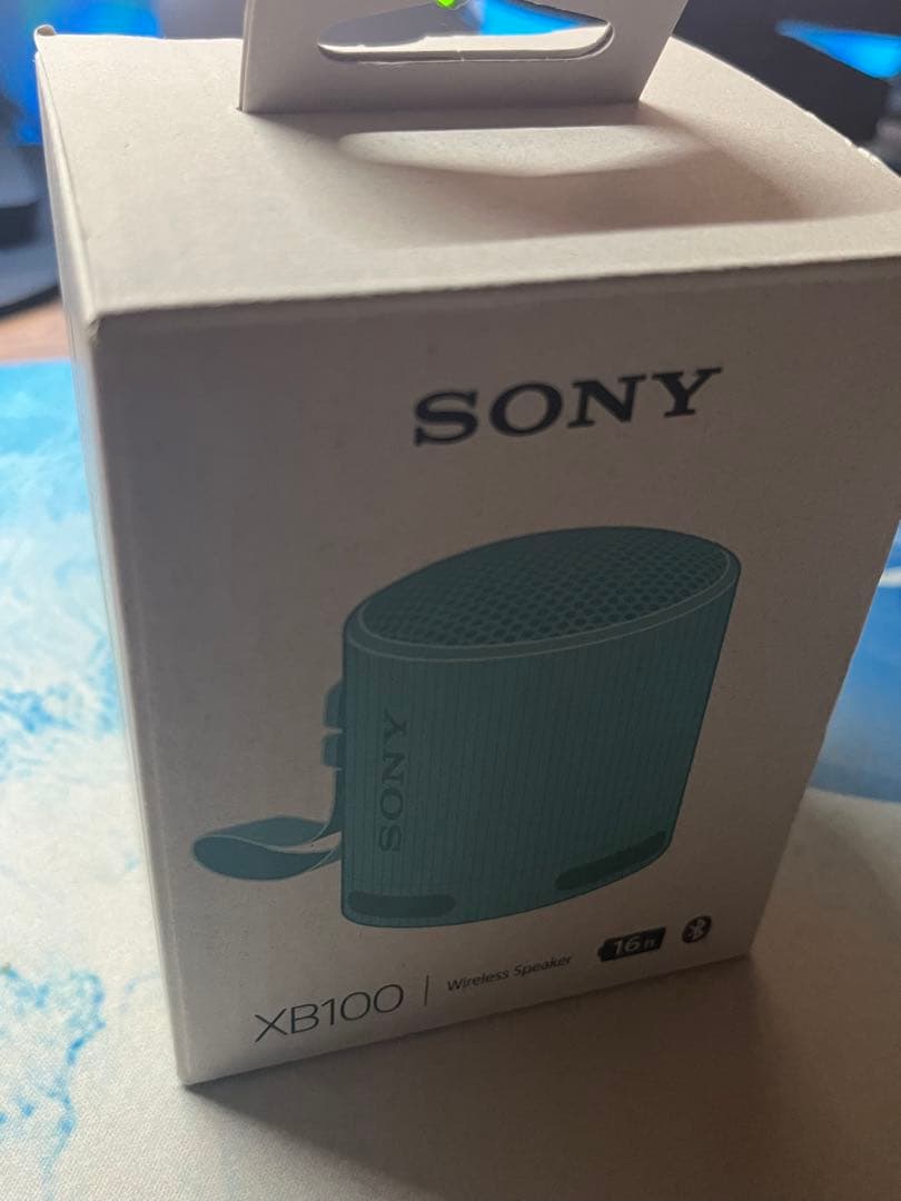SONY XB100 ワイヤレススピーカー ブルー 水色