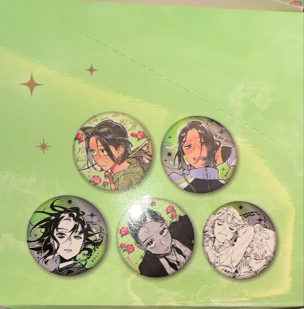 気になってる人が男じゃなかった 原画 缶バッジ 古賀みつき 大沢あや