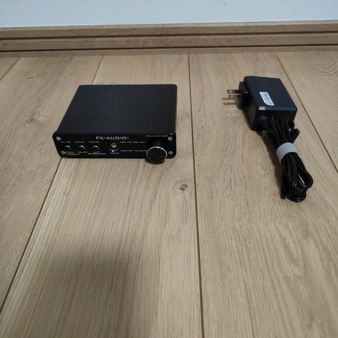FX-AUDIO D302J+ プリメインアンプ ACアダプター付き