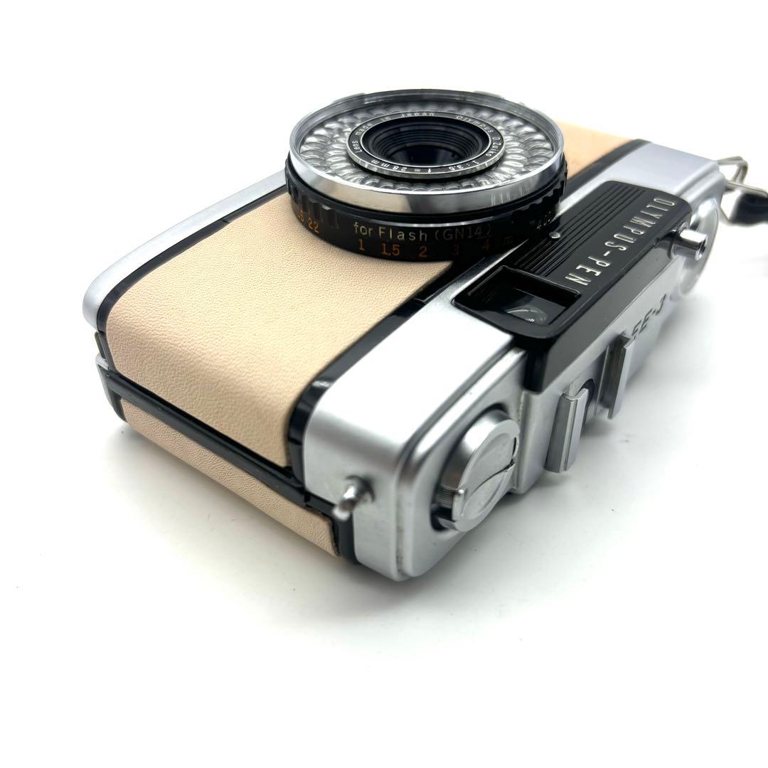【整備済・完動品】 OLYMPUS PEN EE-3 ナチュラル