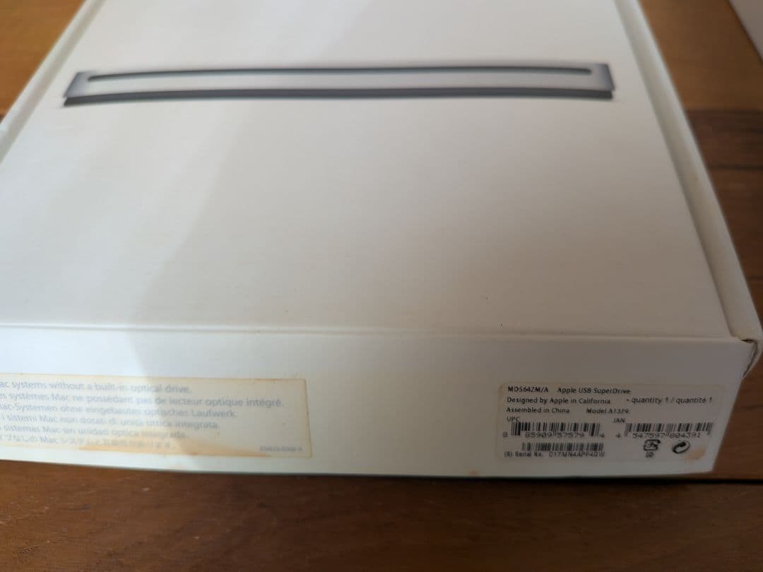 MacBook Air/USB SuperDrive/充電ケーブル付き