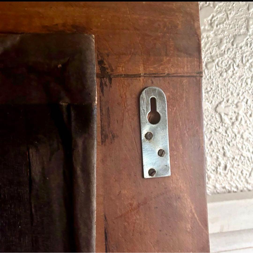 木彫りのミラー姿見 鏡 手彫り　バリ タイ アジア