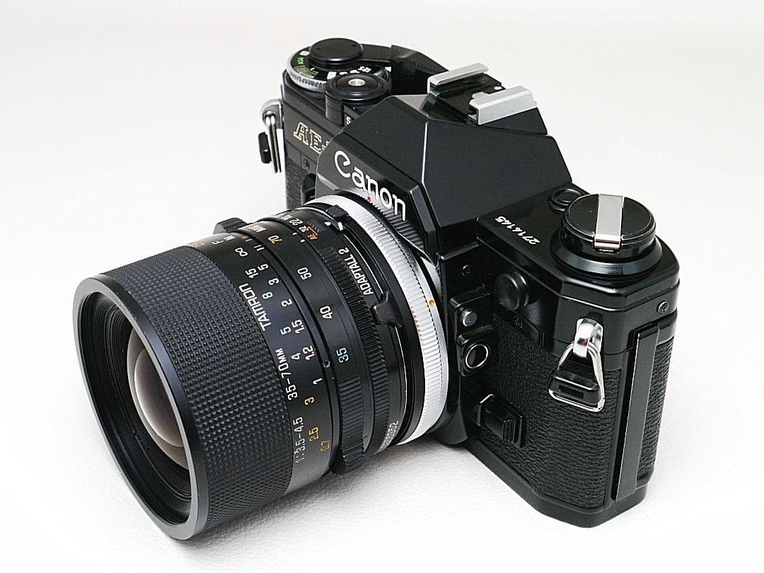 Canon AE-1 Tamron 35-70mm付 中古良品 レンズ試写あり