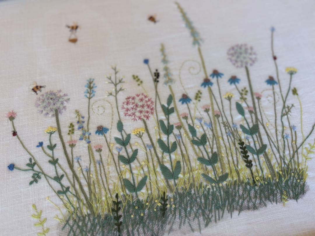 刺繍　青木和子さん