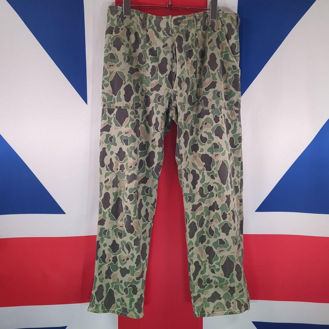 韓国軍 フロッグスキン迷彩 上下セット 1960年代